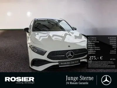 Brugt Mercedes A250 Premium 163 HK (119 kW) 2025 Hvid Sedan