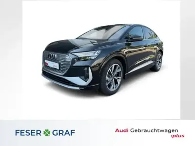 Gebraucht Audi Q4 e-tron Ambiente 125 kW (170 PS) 2023 Mythosschwarz metallic (metallic) SUV