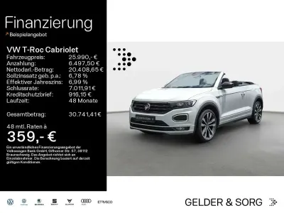 Gebraucht VW T-Roc R-line 150 PS (110 kW) 2022 Pure white SUV