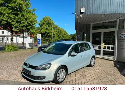 Gebraucht VW Golf VI Trendline 110 PS (80 kW) 2009 Silber Kleinwagen
