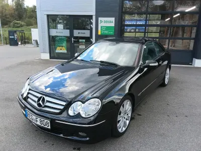 Używany Mercedes CLK350 Elegance 272 KM (200 kW) 2006 Niebieski Coupe