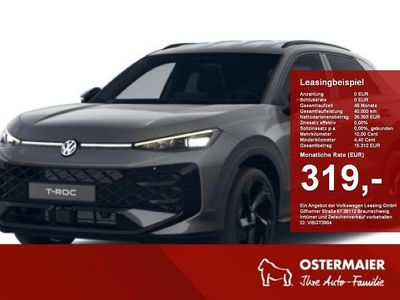 Neu VW T-Roc R-line 150 PS (110 kW) 2025 Wolf grey metallic SUV