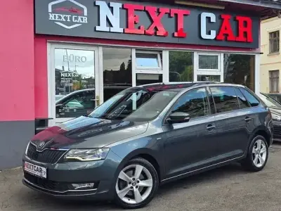Gebraucht Skoda Rapid Clever 125 PS (91 kW) 2018 Silber Kleinwagen