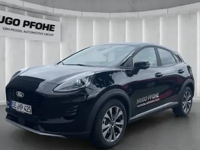 Gebraucht Ford Puma Titanium 125 PS (91 kW) 2025 Agate black metallic SUV