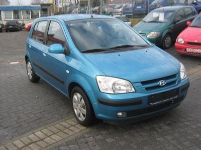 Gebraucht Hyundai Getz Edition+ 82 PS (60 kW) 2003 Blau metallic Kleinwagen