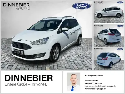 Gebraucht Ford Grand C-Max Titanium 150 PS (110 kW) 2015 Weiß Van / Kleinbus