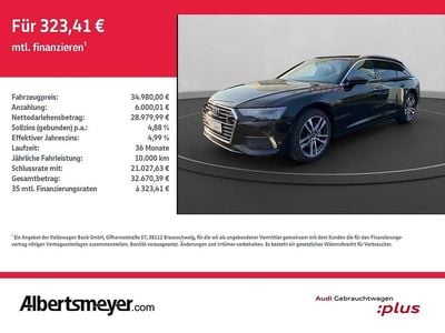 Gebraucht Audi A6 Ambiente 204 PS (150 kW) 2022 Mythosschwarz metallic Kombi