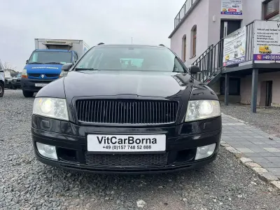 Gebraucht Skoda Octavia Elegance 160 PS (117 kW) 2007 Schwarz magic perleffekt Kombi
