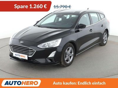 Gebraucht Ford Focus Titanium 125 PS (91 kW) 2019 Schwarz Kombi