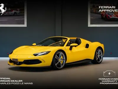 Gebraucht Ferrari 296 662 PS (486 kW) 2023 Gelb Cabrio