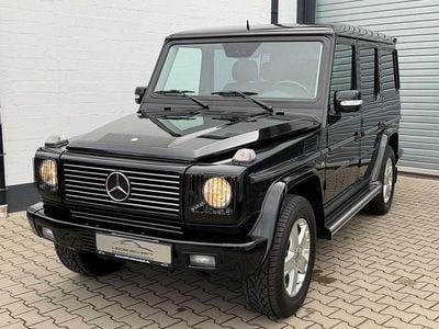 Second-hand Mercedes G500 296 CP (217 kW) 2004 Negru SUV