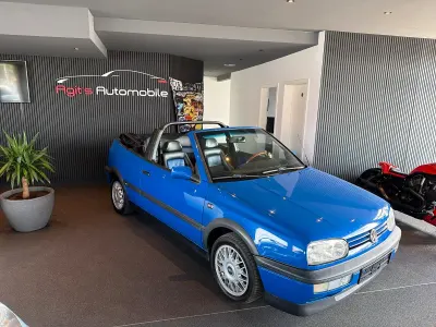 Gebraucht VW Golf Cabriolet 1995 Blau Cabrio
