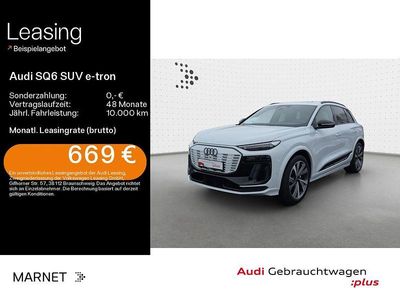 Gletscherweiß metallic Gebraucht 2025 Audi SQ6 e-tron Sport SUV | 77.199 € (Fairer Preis)