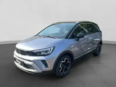 Gebraucht Opel Crossland Ultimate 131 PS (96 kW) 2021 Kontrast grau/quarz silber SUV