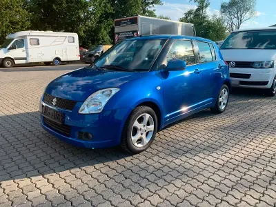 Gebraucht Suzuki Swift GL 102 PS (75 kW) 2008 Blau Kleinwagen