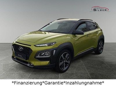 Gebraucht Hyundai Kona Style 177 PS (130 kW) 2018 Gelb SUV