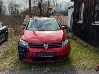 Gebraucht VW Golf Plus Trendline 105 PS (77 kW) 2010 Rot Van / Kleinbus