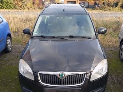 Gebraucht Skoda Roomster 69 PS (50 kW) 2009 Schwarz Van / Kleinbus