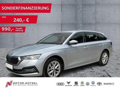 Gebraucht Skoda Octavia Style 150 PS (110 kW) 2022 Brillantsilber metallic Kombi