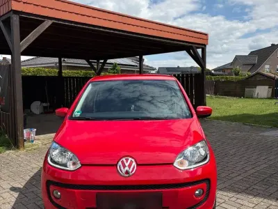 Gebraucht VW up! 65 PS (47 kW) 2012 Rot Kleinwagen