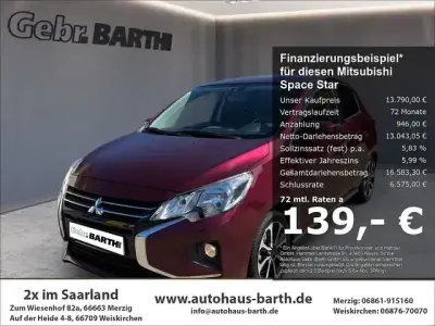 Occasion Mitsubishi Space Star Top 80 PK (58 kW) 2021 Rood Hatchback
