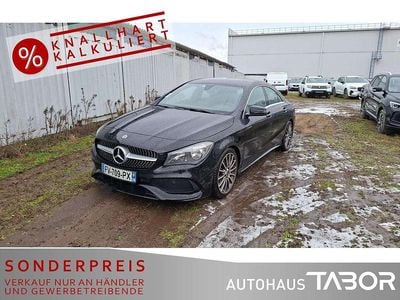 Gebraucht Mercedes CLA180 AMG line 122 PS (89 kW) 2017 Nachtschwarz Limousine