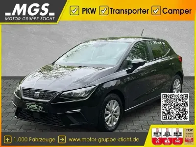 Gebraucht Seat Ibiza Style 110 PS (80 kW) 2023 Midnight schwarz Kleinwagen