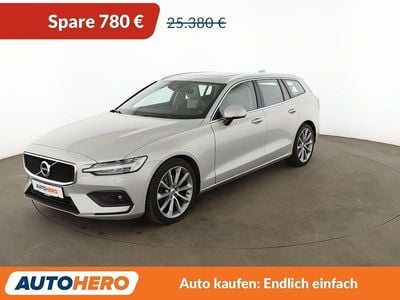 Brugt Volvo V60 Momentum 190 HK (139 kW) 2018 Grå Stationcar