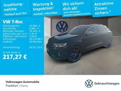 Gebraucht VW T-Roc R 300 PS (220 kW) 2023 Schwarz SUV