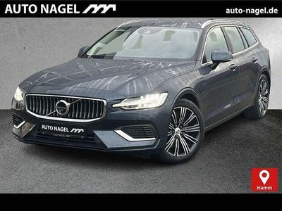 Gebraucht Volvo V60 Inscription 341 PS (250 kW) 2020 Denim blue / metallic Kombi