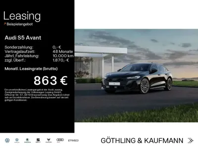 Neu Audi S5 Sport 367 PS (269 kW) 2026 Mythosschwarz metallic Kombi