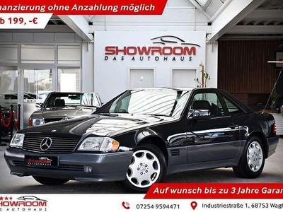 Usata Mercedes SL300 231 CV (169 kW) 1992 Nero Cabrio