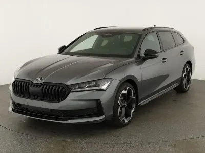 Neu Skoda Superb SportLine 2026 Graphite grau metallic Kombi