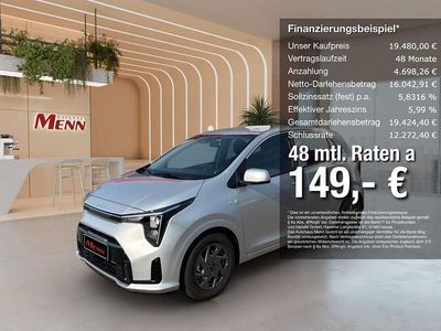 Nuova Kia Picanto Vision 68 CV (50 kW) 2026 Argento Utilitaria