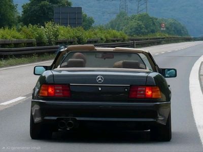 Gebraucht Mercedes SL500 326 PS (239 kW) 1992 Schwarz Cabrio