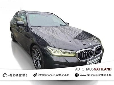 Gebraucht BMW 530e M Sport 292 PS (214 kW) 2021 Black sapphire Kombi