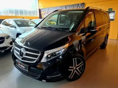 Brugt Mercedes V250 Exclusive 190 HK (139 kW) 2017 Sort MPV