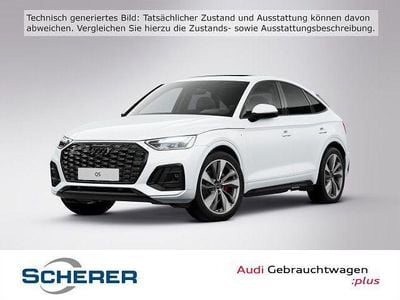 Gletscherweiß metallic (metallic) Gebraucht 2023 Audi Q5 Sportback Business SUV | 39.990 € (Superpreis)