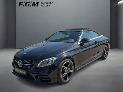 Gebraucht Mercedes C300 AMG 258 PS (189 kW) 2022 Lack obsidianschwarz Cabrio