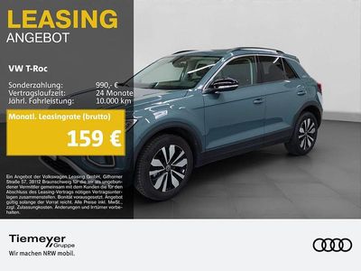 Second-hand VW T-Roc Goal 116 CP (85 kW) 2025 Albastru SUV