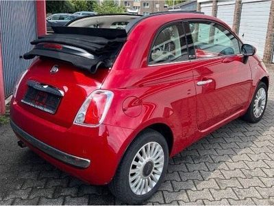 gebraucht Fiat 500 Cabrio - Wunderschönes Rotes Cabrio im Top Zustand