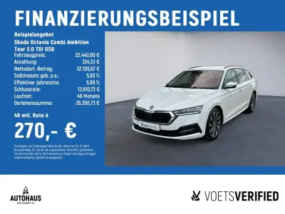 Gebraucht Skoda Octavia Ambition 150 PS (110 kW) 2023 Weiß Kombi