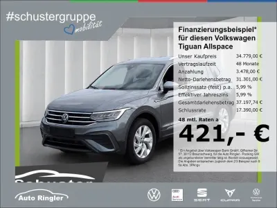 Gebraucht VW Tiguan Allspace Life 150 PS (110 kW) 2024 Platinum grey metallic SUV