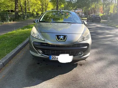 Brugt Peugeot 207 CC Platinum 120 HK (88 kW) 2007 Sølv Cabriolet