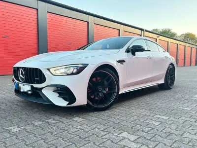 Gebraucht Mercedes AMG GT 43 AMG 367 PS (269 kW) 2022 Weiß Coupé