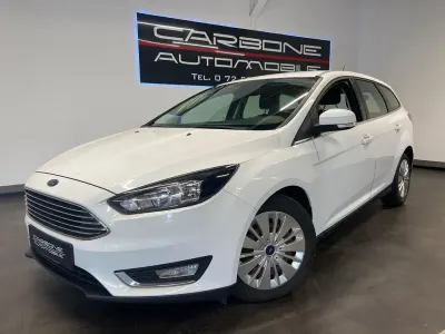 Gebraucht Ford Focus Titanium 120 PS (88 kW) 2017 Weiß Limousine