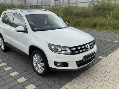 Gebraucht VW Tiguan Sportline 177 PS (130 kW) 2015 Weiß SUV