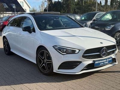 Gebraucht Mercedes CLA180 Shooting Brake AMG line 136 PS (100 kW) 2020 Weiß Kombi