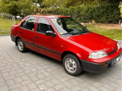 Gebraucht Suzuki Swift 64 PS (47 kW) 1993 Rot Limousine