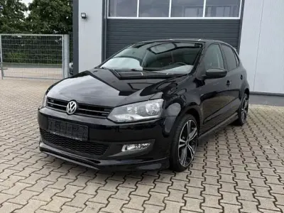 Gebraucht VW Polo Comfortline 69 PS (50 kW) 2012 Schwarz Kleinwagen